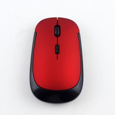 China Mini Nano Thin Receiver 4 Keys 2.4Ghz Wireless Mouse Optical Mouse for sale