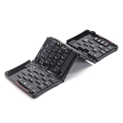 China Factory Price Mini Three Fold Flexible Wireless Keyboard for Phone and Tablet Computer for sale