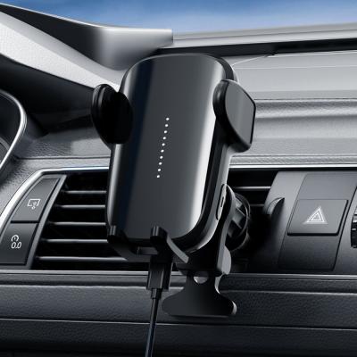 China 15W Car Charger Car Mount Phone Holder Adjustable Fast Charging Smart Wireless Holder For Car for sale