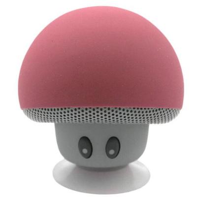 China Cute Mushroom Shape Mini Wireless Speaker Wireless Speaker Children's Favorite Christmas Gift Speaker for sale