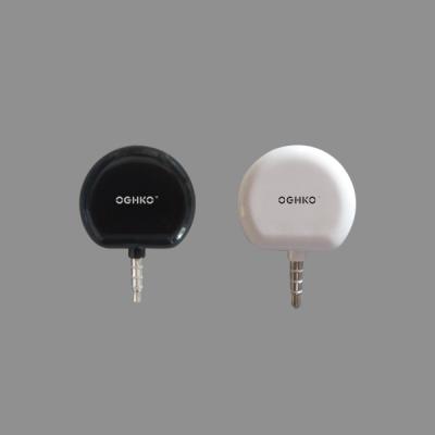 China ABS magnetic mobile 3.5mm smart card reader for smart iphone and android phone for sale