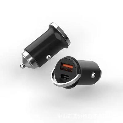 China Multi-Retractable Dual Port Type Car Charger PD+QC3.0 Output Charger Available High Speed ​​Customized Car Charger for sale