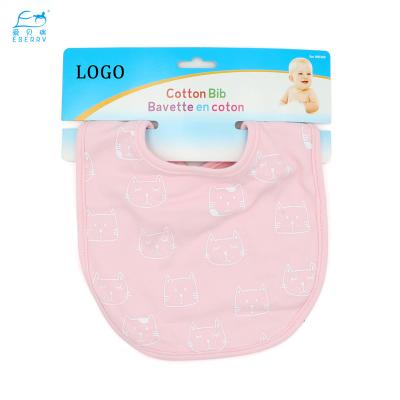 China Modern Washable Simplicity Muslin Baby Bandana Bibs Pattern Baby Bib Food Cotton for sale