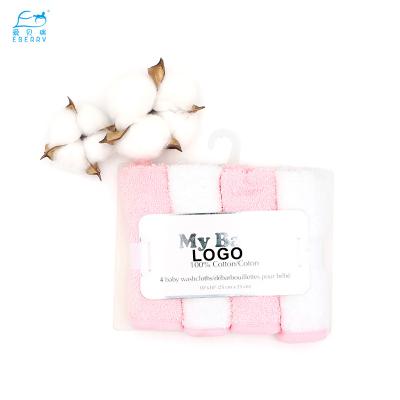 China Factory Price Child Safe Towel and Washcloth Small Set Baby Washcloth Microfiber Baby Towels Washcloths for sale