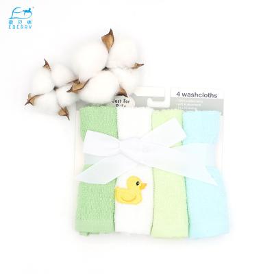 China Manufacturer Well Made Muslin Washcloth Package Disposable Baby Washcloth Towel Child Safe for sale