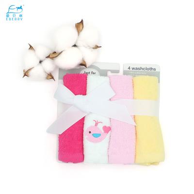 China Child Safe Supply Child Safe Washcloth Baby Face Towel Baby Face Towel Pastel Package for sale