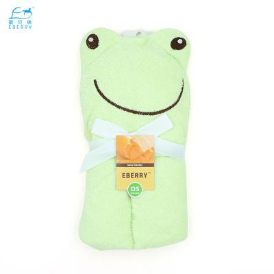 China Low Price Sale Kids Safe Towel Shark Baby Hooded Towel With Hood Animal Kids Towel With Hood for sale