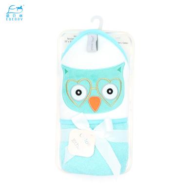 China Custom Thick Hooded Toddler Toddler Towel Fashion Kids Cotton Modern Hooded Child Safe Towel With Hood for sale