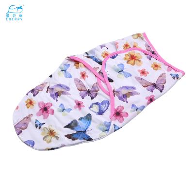 China Anti-static popular organic cotton muslin fabric wrap baby blanket wrap blankets for baby for sale