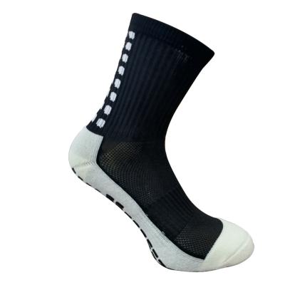 China Men's Breathable Anti-slip Summer Running Cotton And Rubber Socks Football Boots High Quality Mens Womens Cycling Socks for sale