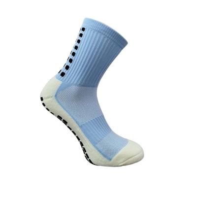 China Custom OEM Logo Sports Sock Men Knee High Grip Crew Compression Kids Kids Breathable Anti-Slip Custom Sports Socks for sale