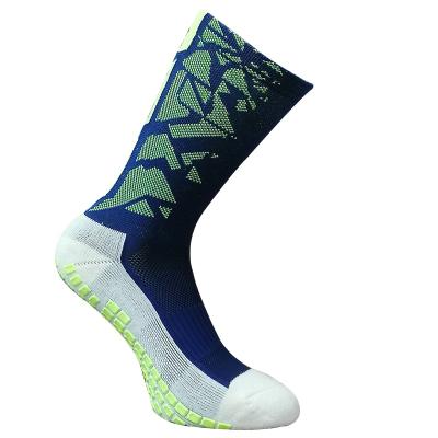 China Breathable Wholesale Custom Made Football Grip Socks Anti Slip Badminton Sock Factory for sale