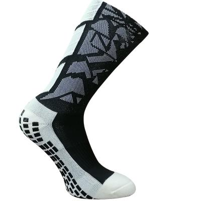 China Wholesale Custom Breathable Grip Socks Anti Slip Socks Breathable Soccer Socks Factory for sale