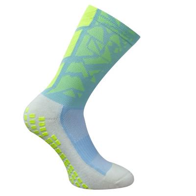 China Custom Factory Custom Grip Soccer Socks Anti Slip Football Socks Soccer Breathable Wholesale Custom Training Sock for sale