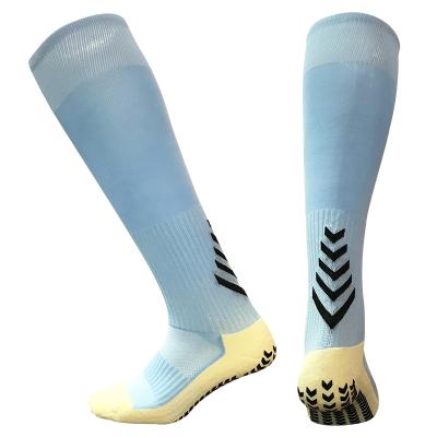 China Breathable Wholesale Custom Soccer Socks Grip Socks Anti Slip Football Sock Factory for sale