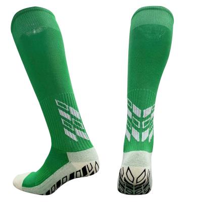 China Fashion Knee Length Breathable Warm Nylon Cotton Socks Custom Sports Cycling Mens And Womens Soccer Socks for sale