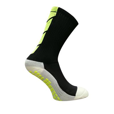 China Breathable High Quality Anti Slip Soccer Socks Cushion Sports Socks For Mens Soccer Long Socks for sale