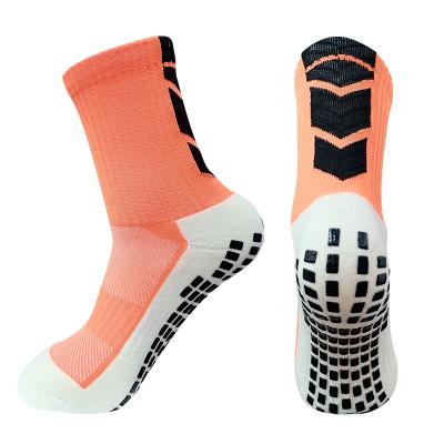 China Quality Assurance Breathable Fashion Knitted Socks Outdoor Towel Custom Bottom Sports Non Slip Socks for sale