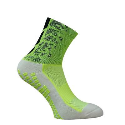 China Breathable Team Sports Non Slip Grip Socks Men's Football Socks Professional Custom Running Fitness Socks for sale