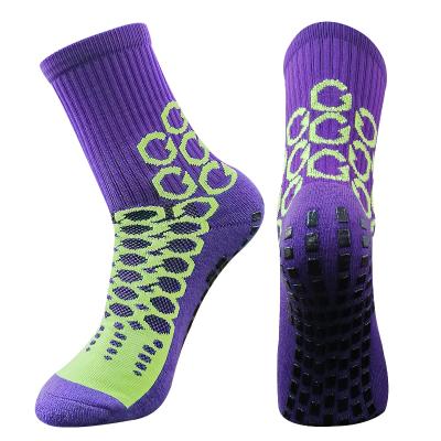 China Breathable RX Custom Designed Professional Soccer Anti Slip Sports Socks Basketball Socks for sale