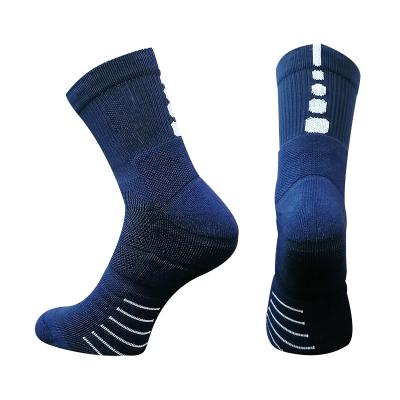 China Unique Thickened Pure Mesh Cotton Terry Socks Breathable Popular Sports Indoor Wear-Resistant Socks for sale