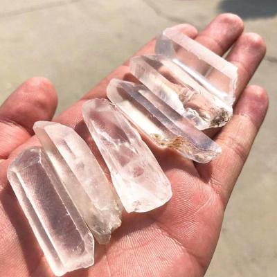 China China Wholesale Good Quality Raw Healing Quartz Crystal Ended Point Clear Quartz Point for sale