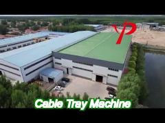 effortless operation cable tray making machine / cable tray punching machine for panel