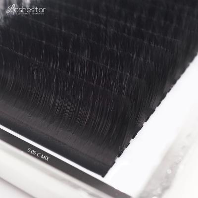 China Wholesale Mixed Feather Lashestar Length Volume Individual Lashes 20mm Eyelash Extension Supplies for sale