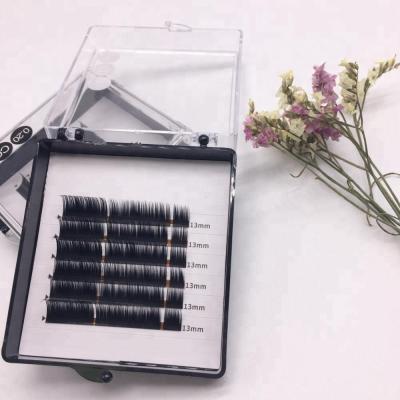 China Feather Camellia Lashes Mink Cashmere Eyelash Extensions For Private Label for sale