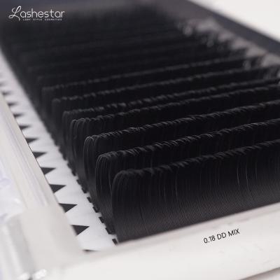 China Wholesale Feather Camellia Lashes Mink Cashmere Eyelash Extensions For Private Label for sale