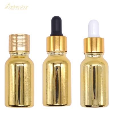 China Make Glue Dry Faster Own Your Brand Low Lash Extensions Bottle Lashestar Odor Gold Booster 15ml for sale