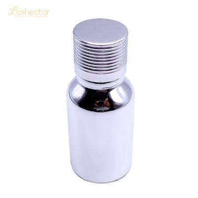 China Make Glue Lashestar Faster Dry 15ml Low Odor Custom Private Label Silver Bottle Eyelash Extensions Bonder for sale