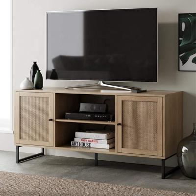 China (Other)Wholesale Adjustable Customized Modern TV Stand Entertainment Cabinet With Doors For Live Media for sale