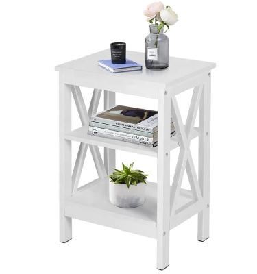 China Wholesale Modern X-Design Adjustable Bedroom Furniture Modern White Night Stand (Other) for sale