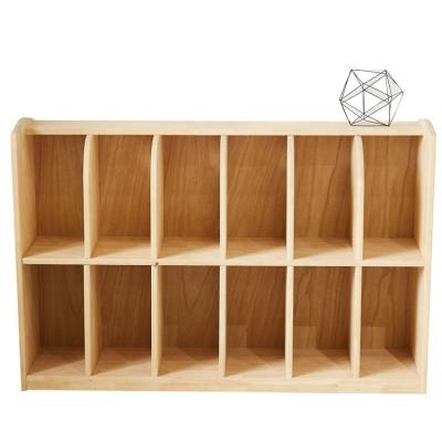 China Wholesale Natural Solid Wood Living Room Furniture Kids Book Storage Shelf Rack Cabinet Organizer For Living Room Bedroom for sale