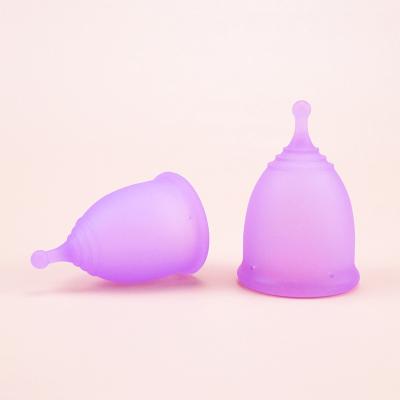 China Period Bpa Free Reusable Silicone Menstrual Cup Friendly Silicone Women  Copa Menstrual for sale