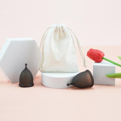 China Period Customize Women Silicone Menstrual Cups Reusable Copas Menstruales Leak Proof Period Cup With Packaging Box for sale