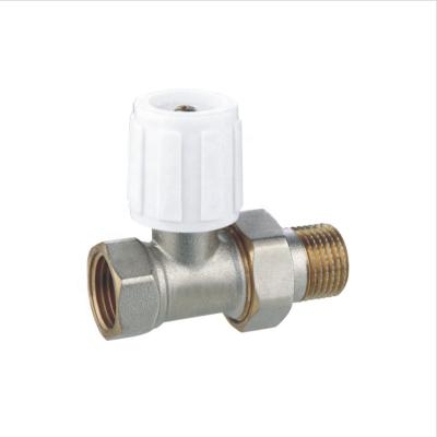 China General Standard Brass Radiator Angle Valve Screened 1/2