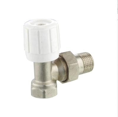 China General Top Sale Plastic Handle Thermostatic Brass Nickel Plated Radiator Air Vent Valve for sale