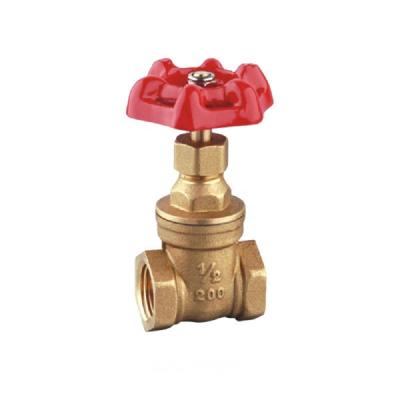 China New Customized General Thread PN20 Brass Gate Valve Durable for sale