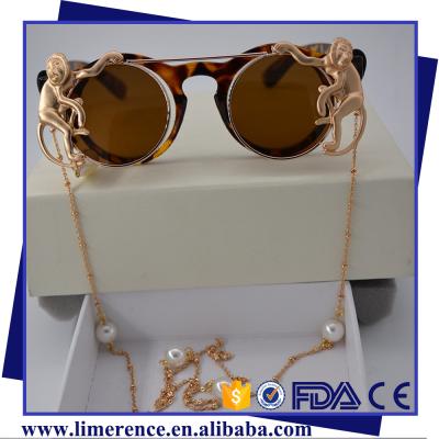 China Steampunk punk high quality steam glass sunglasses monkey vintage steampunk sunglasses fashion sunglasses for sale