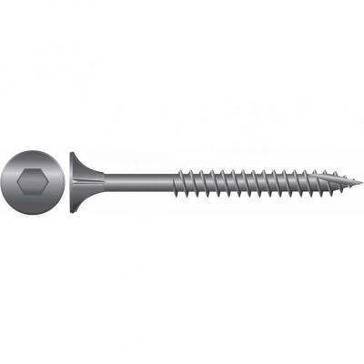 China Bugle Class 4 75mm 100mm 14g Driving Galvanized Bugle Head Batten Screw for sale