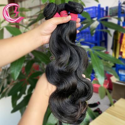 China Body Wave CLJhair Ready To Board Raw Indian Hair Extension , Peruque Naturel Cuticle Aligned Body Wave Remy Brazilian Hair Bundles for sale