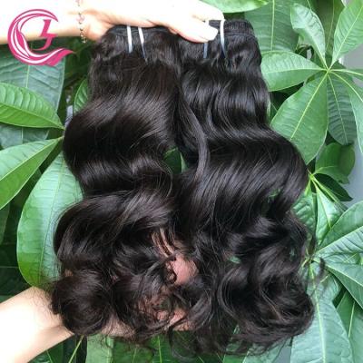 China Raw Indian Wave Hair Bundleswith Closure, Raw Indian Hair Vendors, Pervian Hair 30In Cutical Aligned Virgin Hair Bundles for sale