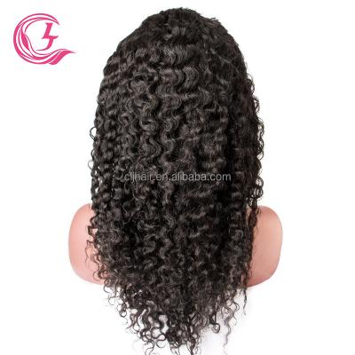 China CLJhair China Factory Wholesale Hair Wigs Virgin Swiss Lace Frontal Wigs Unprocessed Knotless Silky Straight Waterwave Wave Front Wigs for sale