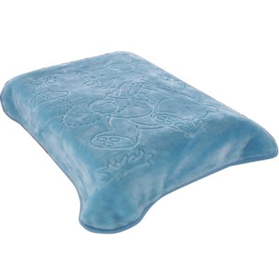 China Low price premium quality anti-pilling new design 1 ply baby raschel blanket for sale