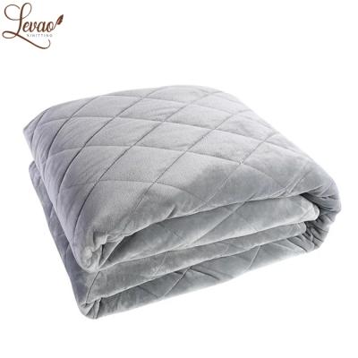 China Factory Porcelain Anti-pilling Sensory Weighted Blanket For Adults for sale