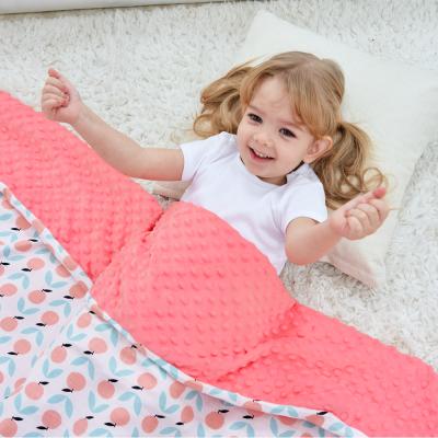 China Sustainable low price super soft premium quality baby minky blanket for sale