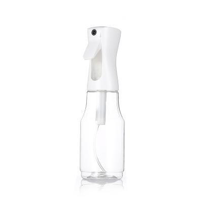 China Cosmetic Continuous Alcohol Spray Bottle Clear 200ml 300ml 300ml 500ml Continuous Spray Bottle for sale