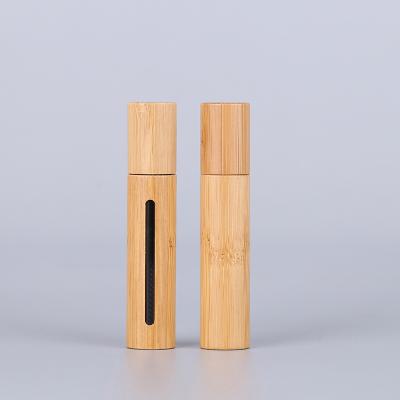 China Eco-friendly 10ml China Biodegradable Empty Mascara Cosmetic AS Covered Tube Bamboo for sale